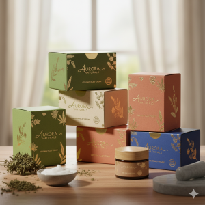 Custom CBD Cream Boxes